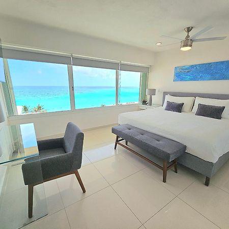 Ocean View Three Bedroom, Three Story Penthouse By The Beach Cancun Bagian luar foto